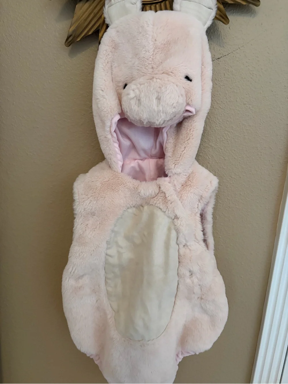 Pottery Barn Kids 12-24 Month Blush Pink Piglet Costume